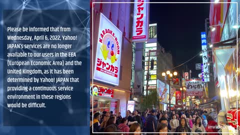 From Wednesday, April 6, 2022, Yahoo! JAPAN is no longer available in the EEA and the United Kingdom