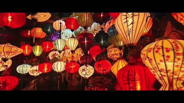 VIEW OF THE OLD QUARTER IN VIETNAM