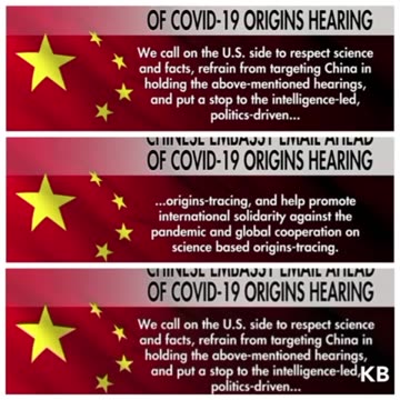 🇨🇳China’s Response To CHY-NA Virus Hearings