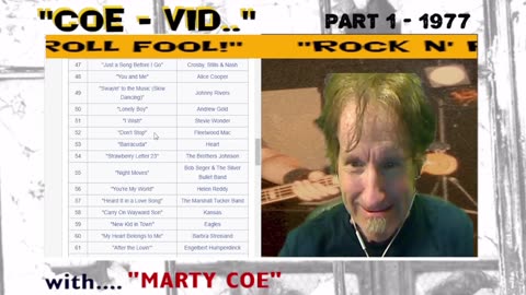 COE VID ROCK N ROLL FOOL #1 - 1977