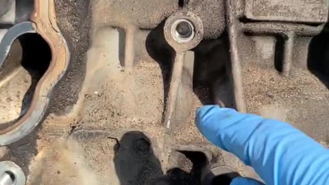 Cracked k20Z3 block. 8th gen Honda civic si.
