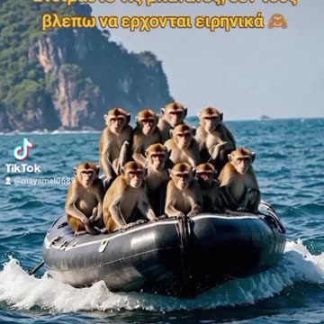 Η εισβολή των πιθήκων 😜