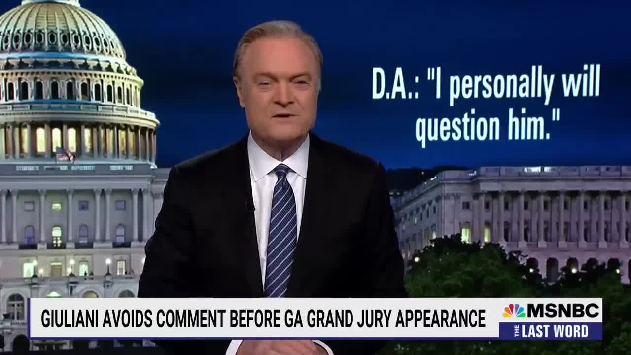 Lawrence: Giuliani's GA Grand Jury Appearance Should Terrify Trump