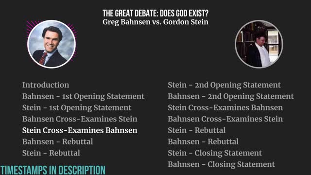 The Great Debate: Does God Exist