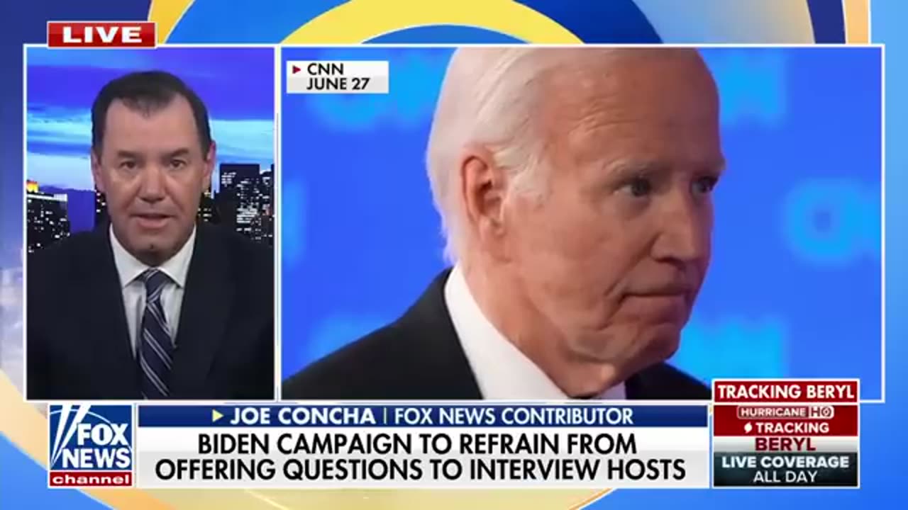 This is such a ‘bad look’ for Biden- Joe Concha Fox News
