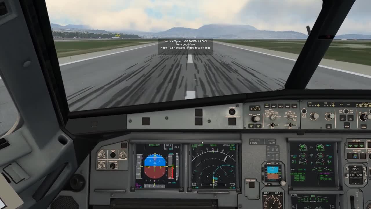 X-Plane 12 - Wizz Air A321 Visual Approach LFMN Niece - Vastsim