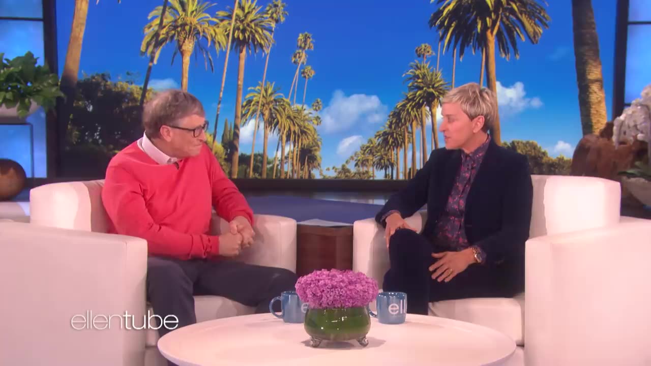 Bill Gates Chats with Ellen for the First Time