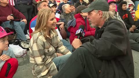 Soccer fans flock outdoors for USA vs England World Cup watch party