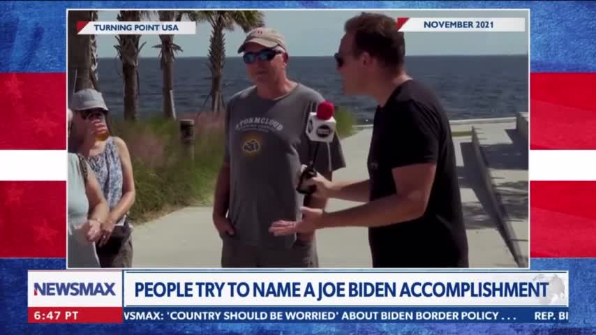 Benny Johnson Hits The Streets to Ask Their Favorite Accomplishment of Joe Biden's