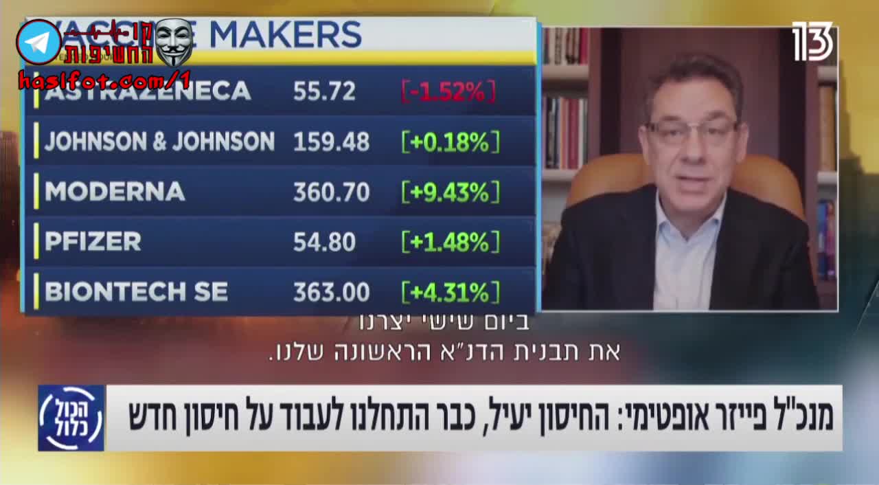 כבר מכינים זריקה חדשה ואת חשבונות הבנק | 01-12-2021