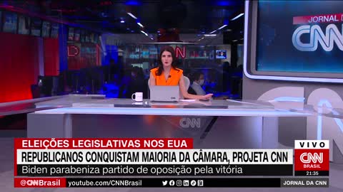 Republicanos conquistam maioria da Câmara nos EUA, projeta CNN | JORNAL DA CNN