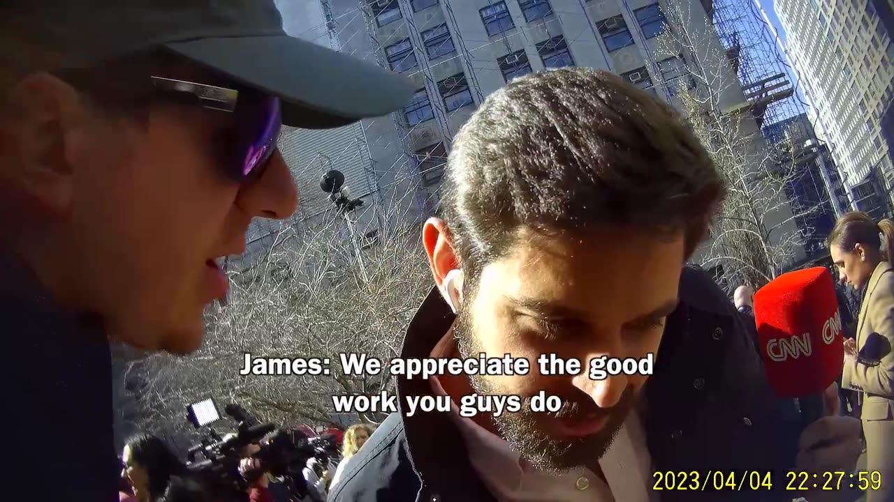 Rabid Press Members Express Hatred For Trump in Undercover Video Outside NY Courthouse