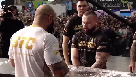 Hardest slaps from Slap Fighting Championship