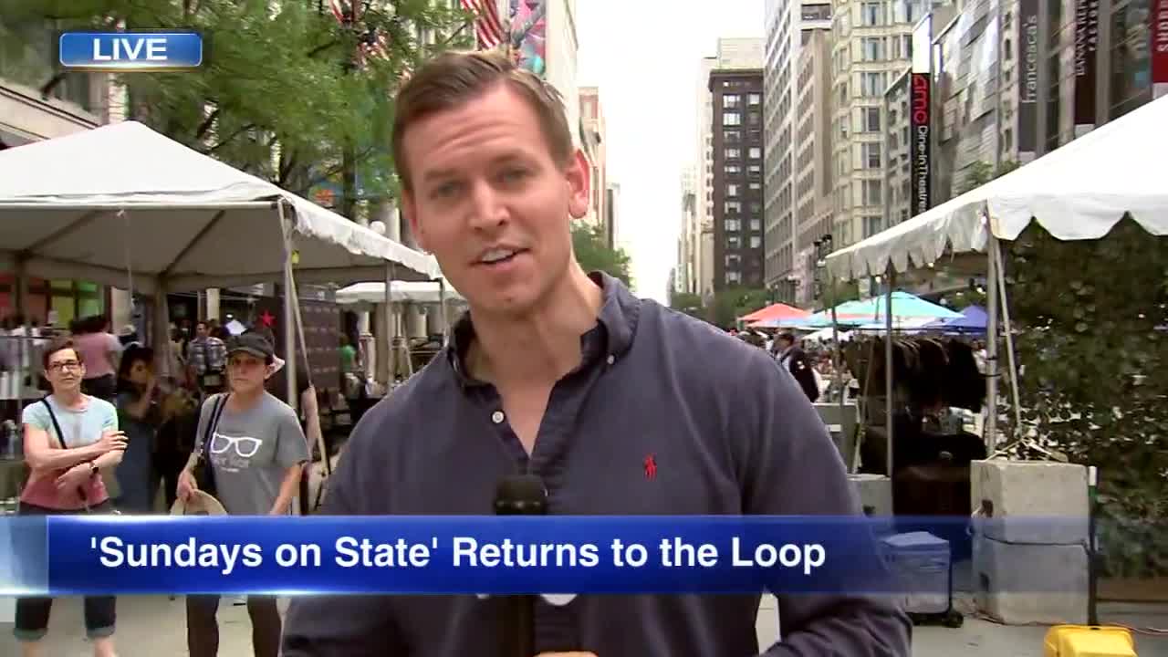 Chicago's summer block party, Sundays on State, returns to Loop