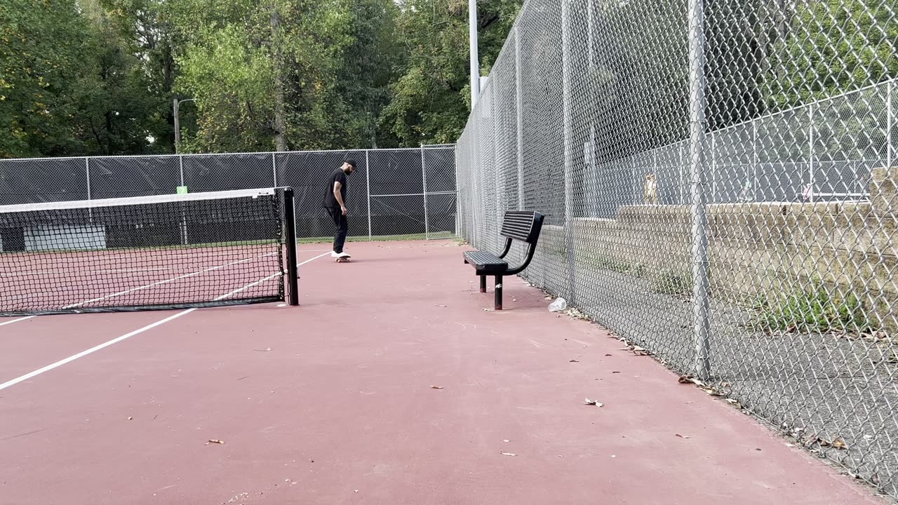 Tennis court session