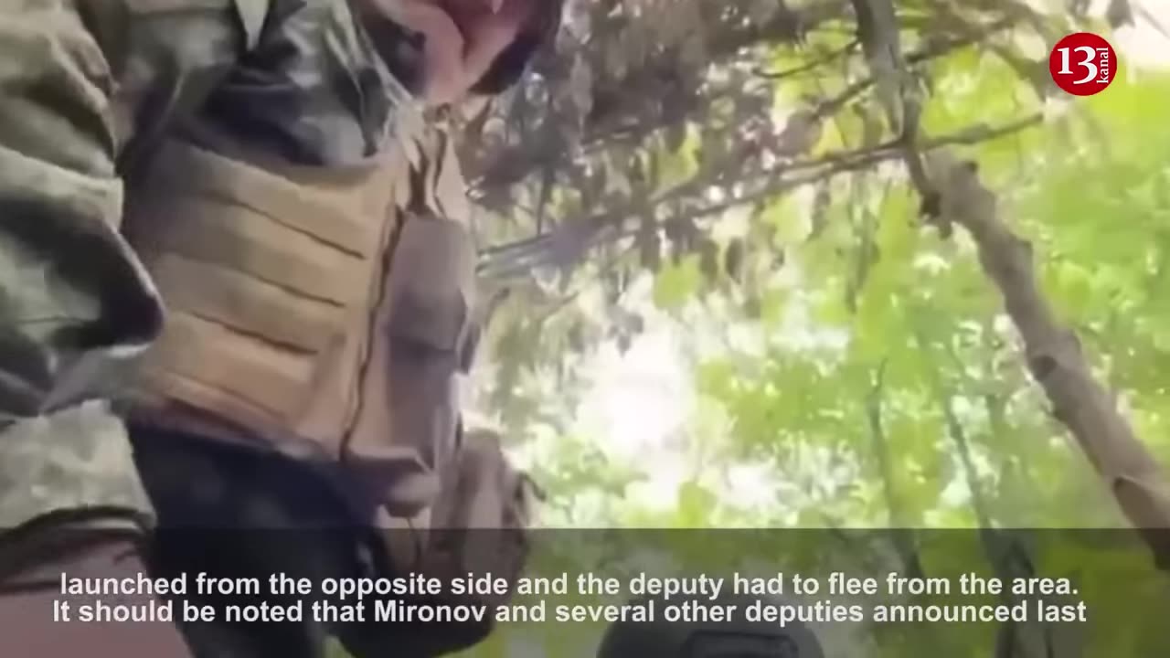 Visiting front line, Russian MP comes under fire, flees from the area