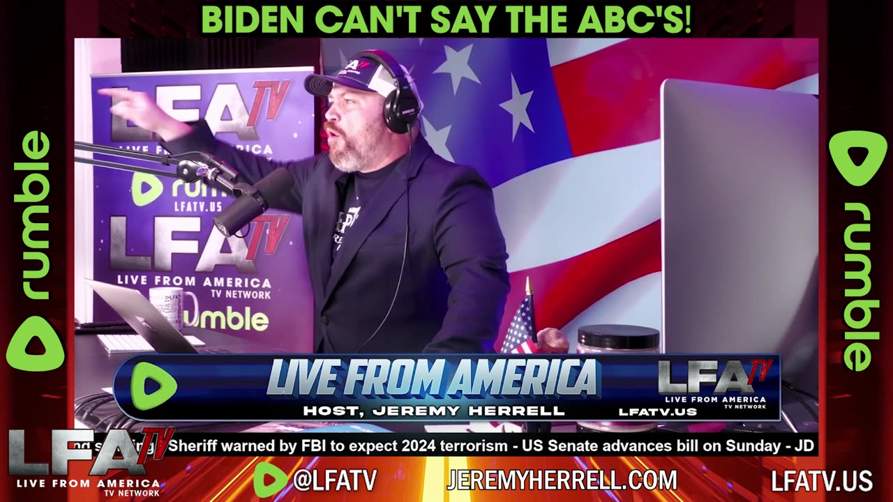 BIDEN CAN'T SAY THE ABC's!