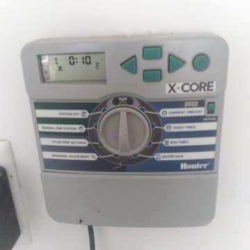 Manually Running Sprinkler System from Control Box?