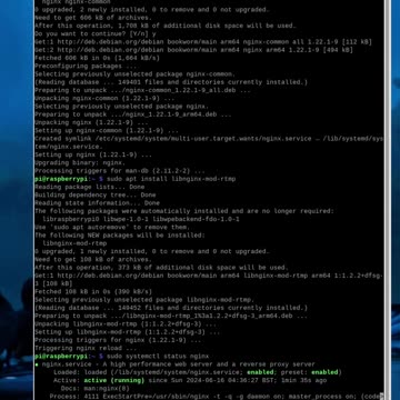 Setup your own Restreaming Server Nginx Install #raspberrypi #raspberrypi5 #raspberrypi4