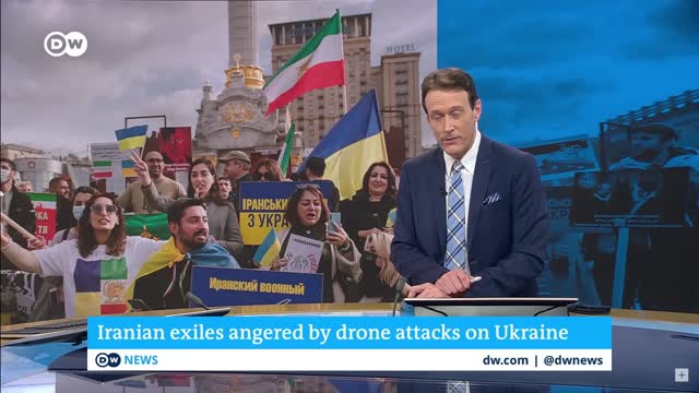 Iranian exiles angered by drone attacks on Ukraine