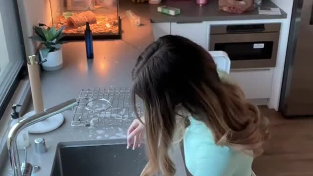 It’s always like that after my cooking videos haha😭 #cleaning #cleaningkitchen