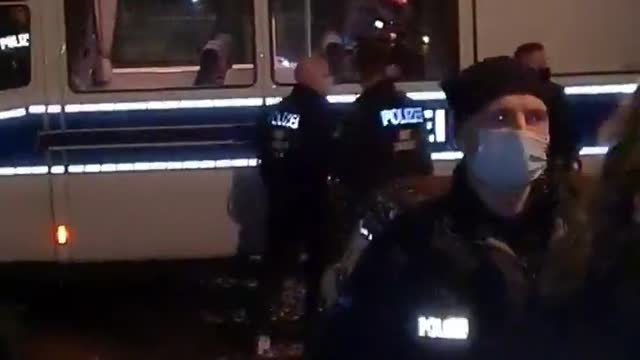 Rendőri intézkedés Németországban / Police action in Germany