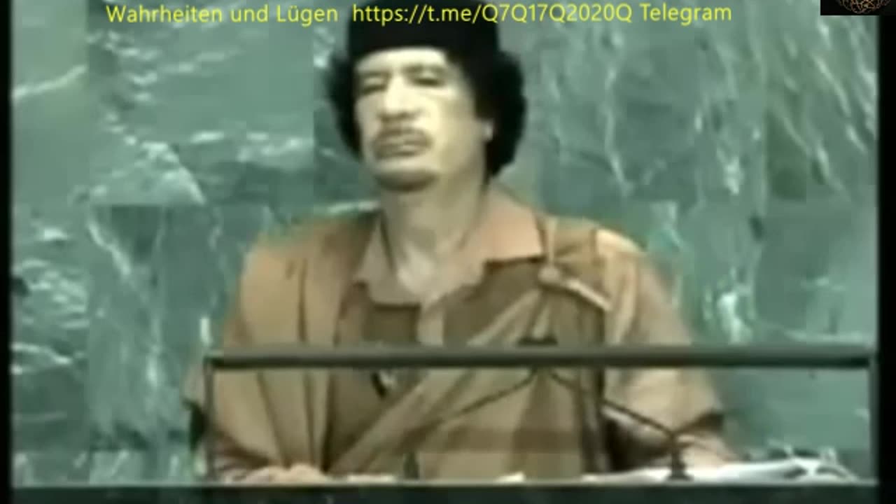 🩸Rede von Muammar Al Gaddafi bei der Generalversammlung der UNO 2009🩸