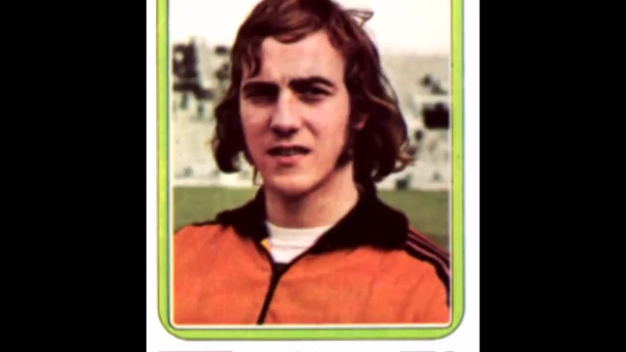 PANINI STICKERS NETHERLANDS NATIONAL TEAM WORLD CUP 1974