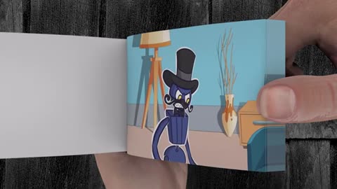 🌼🌼Mommy DAD Long Legs VS Blue Pink Poppy Playtime Chapter 2 Flipbook 🌼