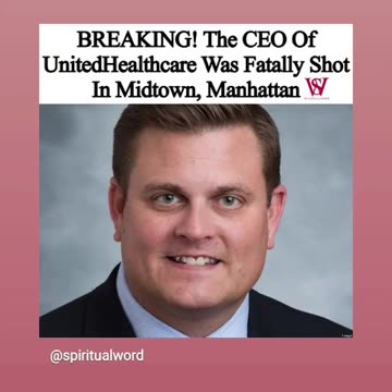 Brian Thompson was shot and killied by a assailant 12/7/24