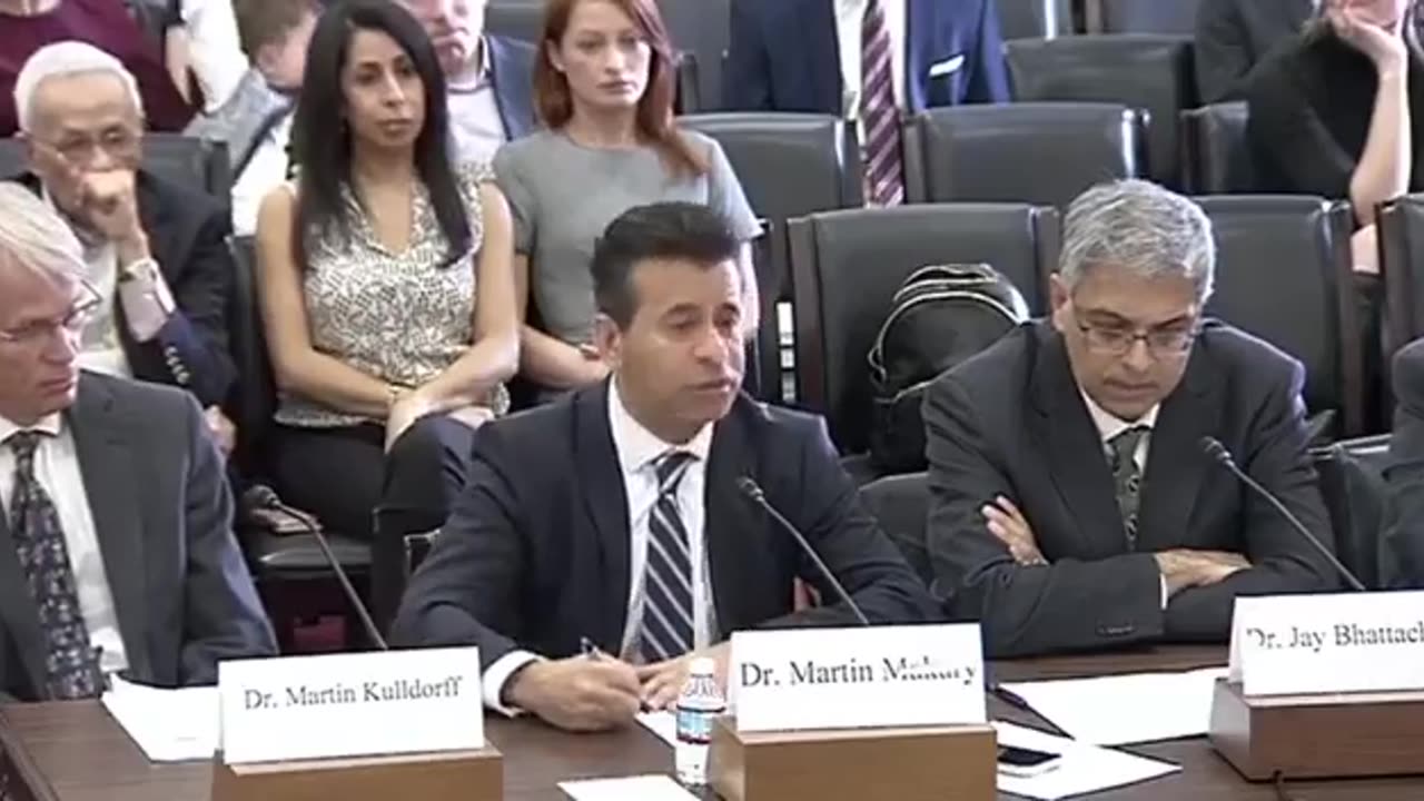 Dr. Makary Testifies: Greatest Misinformation was the Government