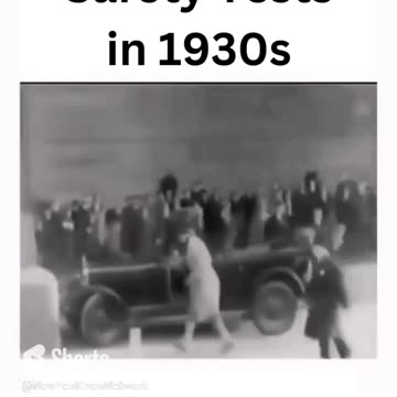 1930s Automobile Safety Tests | Hilariously Dangerous