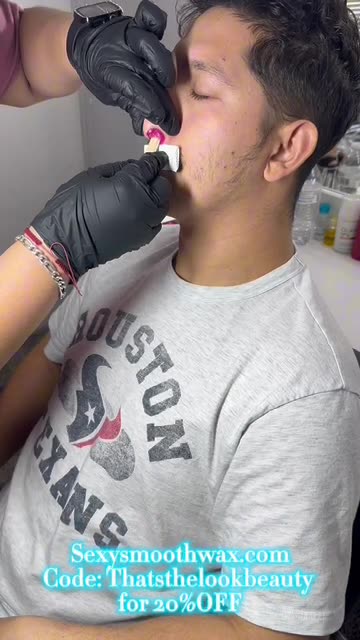 Male Nose Hair Waxing with Tickled Pink Hard Wax | Diana Elizabeth