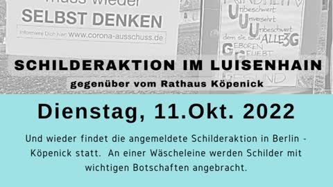 Dienstag am Rathaus Köpenick