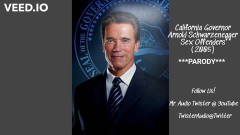 Governor Arnold Schwarzenegger Radio Address - "Sex Offenders"