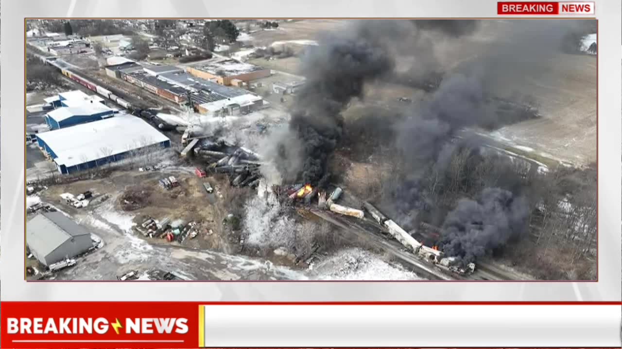 Ohio City Calls Chemical Train Derailment 'our Chernobyl'