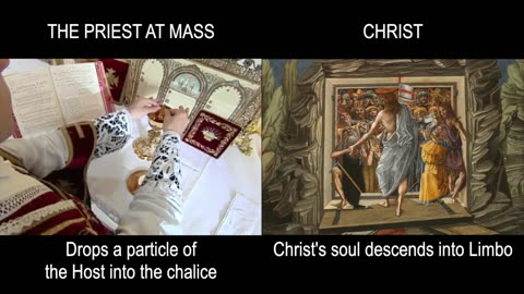 The True Mass is Calvary Continued and resembles Calvary and the Passion of Christ!