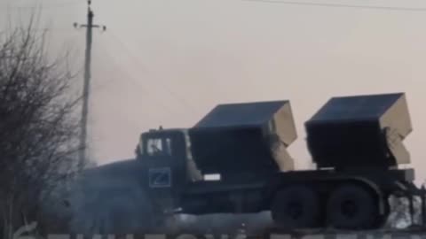 DPR separatist rebels backed by Russia in Ukraine created MRLS system