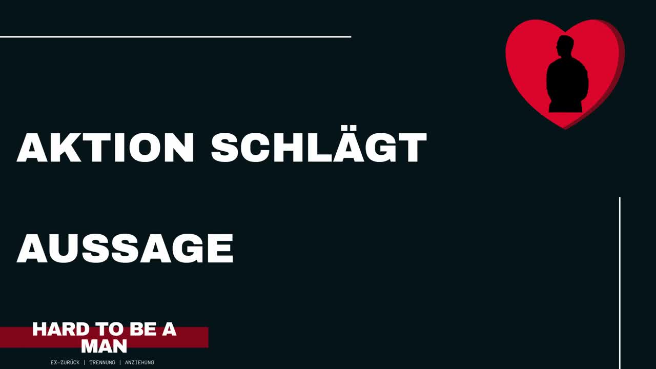Aktionen sind mehr wert als Worte