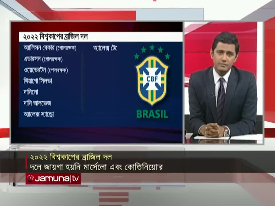 ফিফা বিশ্বকাপ ২০২২ এর জন্য স্কোয়াড ঘোষণা করেছে ব্রাজিল | Brazil World Cup Team