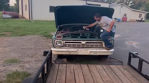 4. 1966 Ford F-250 Ramping Trailer