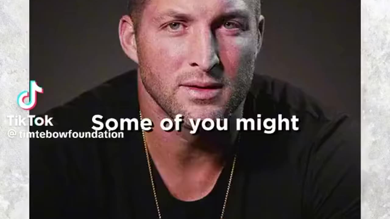 Tim Tebow; Once I Was Sold To A Cannibal