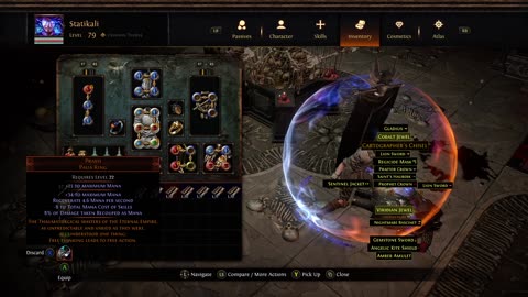 POE SSF Crucible Unique Paula Ring Praxis