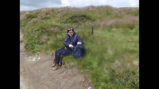 B29 Super fortress crash site Peak District