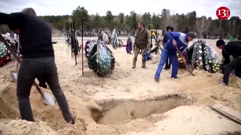 Seven graves found in Russia, each with at least 995 "Wagner" members buried