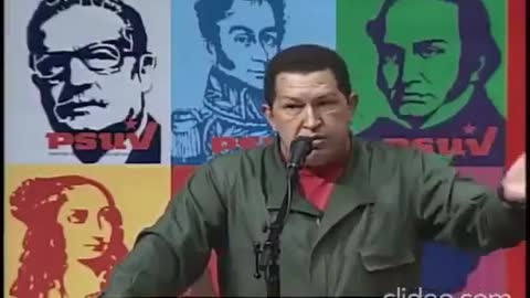 Chávez: Venezuela - Epicentre of world struggle. Epicentro mundial del socialism