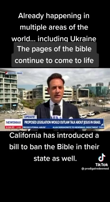 Speechless! California has introduced a bill to ban the Bible.