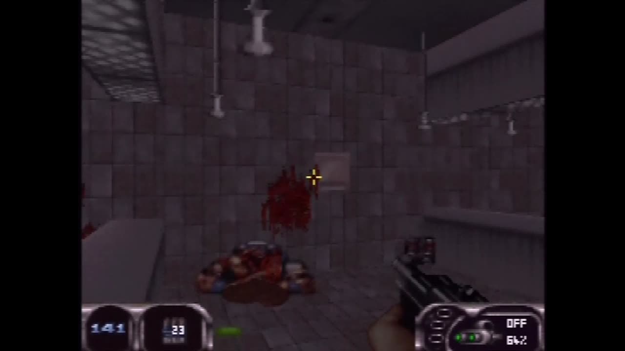 Duke Nukem 64 Playthrough (Actual N64 Capture) - Death Row