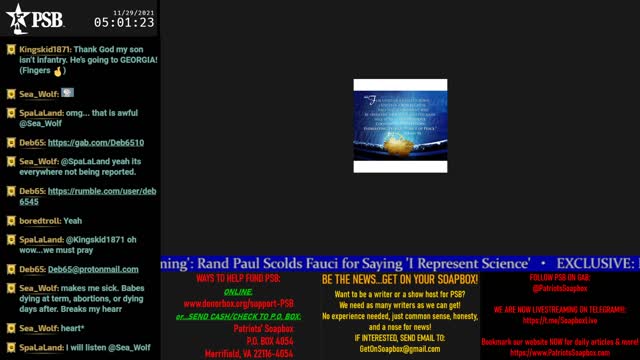 2021-11-29 05:00 EST - Based Amy