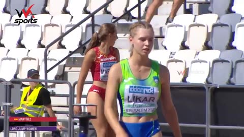 Laura MARTÍNEZ Beautiful Women's Long Jump Jerusalem